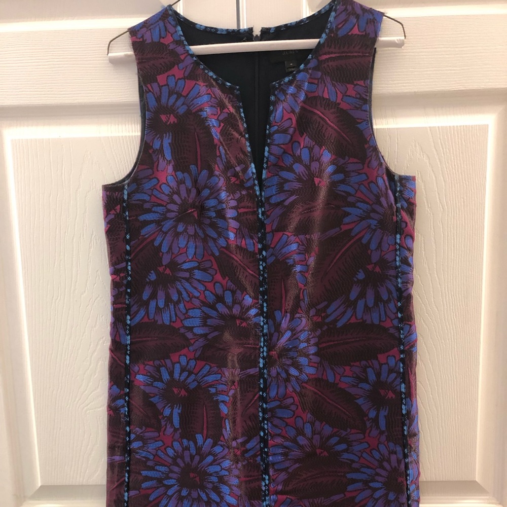 Jcrew Floral Shift Dress